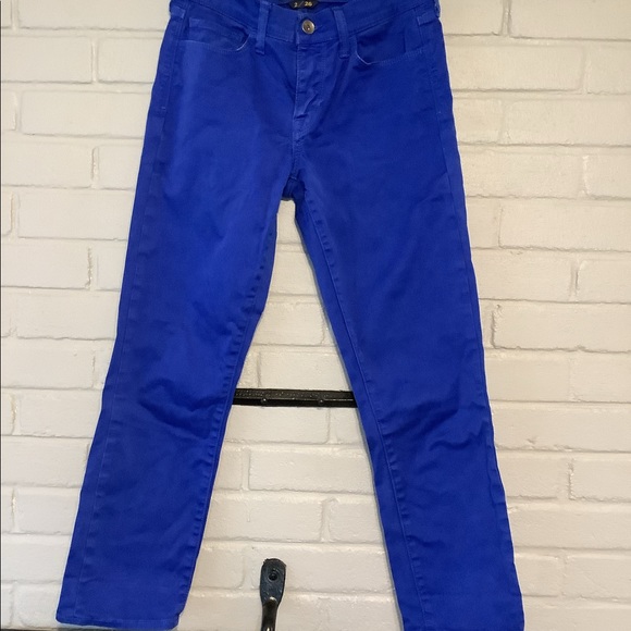 Lucky Brand Capri Style Jeans periwinkle blue Size 2/26 - Picture 1 of 7